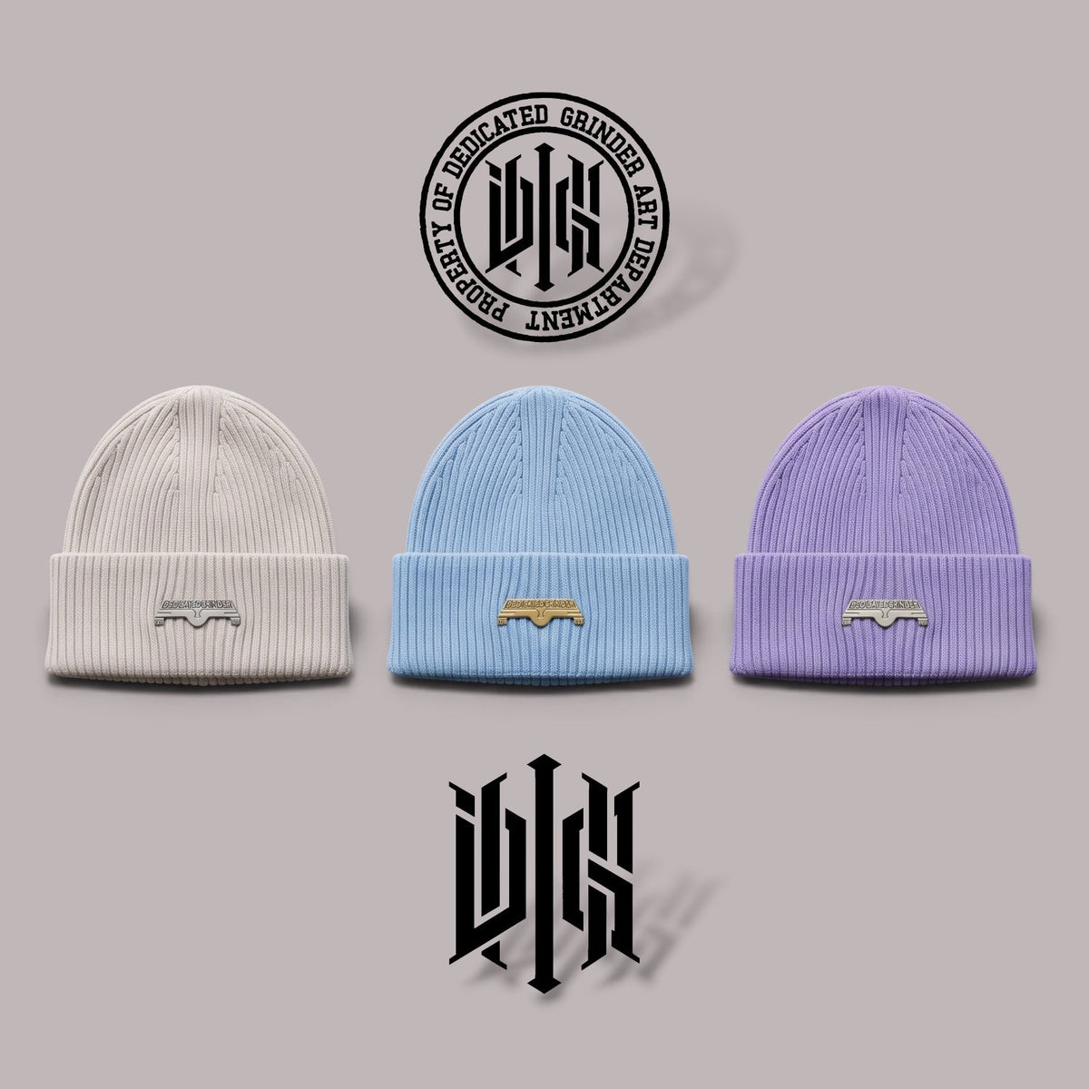 "CELESTINE" woven wool beanie