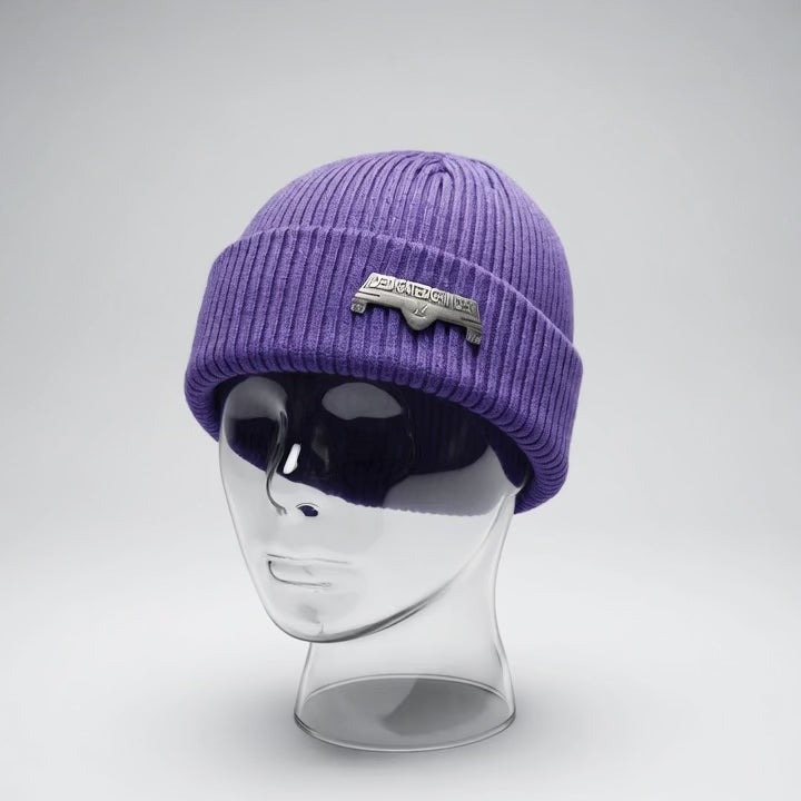 "ILLABELLA" woven wool beanie