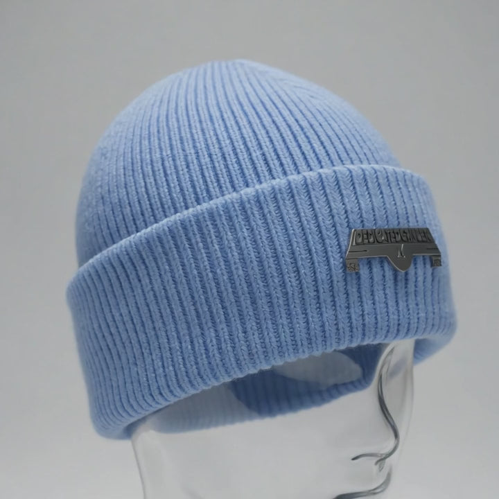 "ZELAH" woven wool beanie
